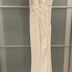 Small White Fashionnova Dress