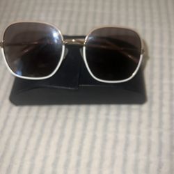 Prada PR 67XS Beige and light brown sunglasses