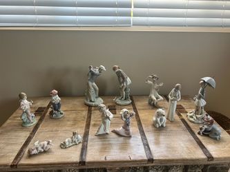 Vintage Lladró Porcelain Figurine Collection - 12 Pieces