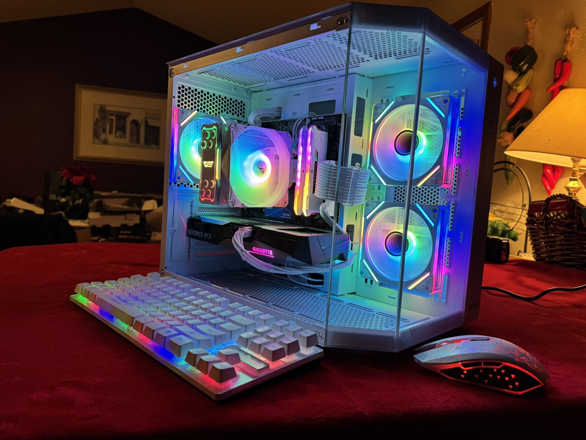 Gaming PC,  Ryzen 5 5600X, GeForce RTX 3060 12GB GDDR6, 32GB RAM, 1TB M.2 NVME SSD