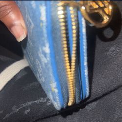 Louis Vuitton Victorine Wallet in Monogram Denim