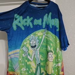 Rick And Morty Shirt xl