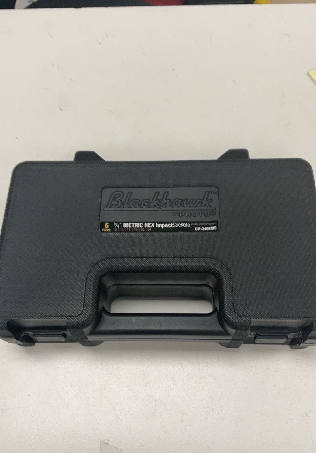 Blackhawk Three-Quarter Inch Metric Hex Impact Sockets