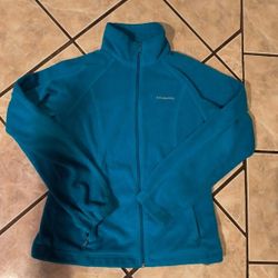 Columbia Women's Fleece Jacket Teal Size M