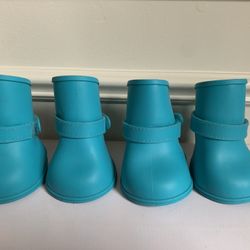 Good2Go Dog Size L Silicone Rain Boots 