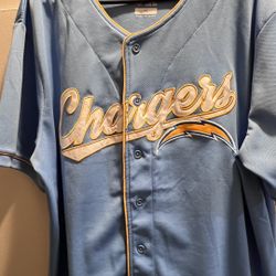 Los Angeles Chargers Baseball Jersey 