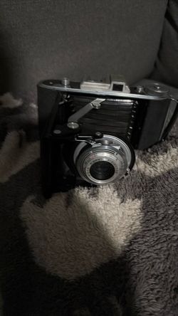 Vintage Folding Bellows Film Camera