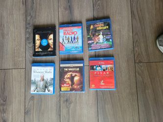 6 Blue-ray Awosome Movies, Like New
