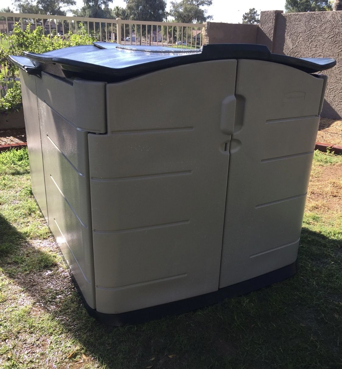 5X7 Rubbermaid Storage Shed