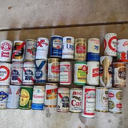 Vintage Beer Cans