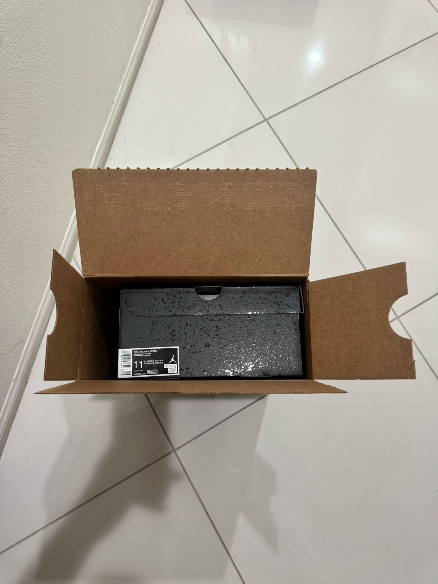Jordan 4 Retro Black Cat 2025 Sz 11.5