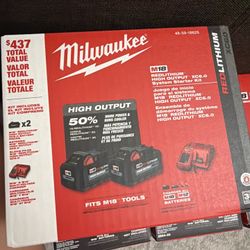 Milwaukee Battery Kit 6Ah