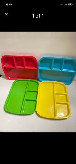 Portion plates 4 pc kids
