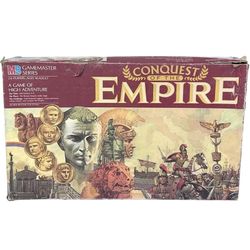 Conquest Of The Empire by Milton Bradley Board Game 95% Complete 1984