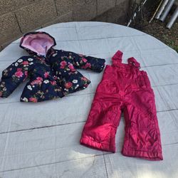 Snow Bibs & Jacket 12-18 Months