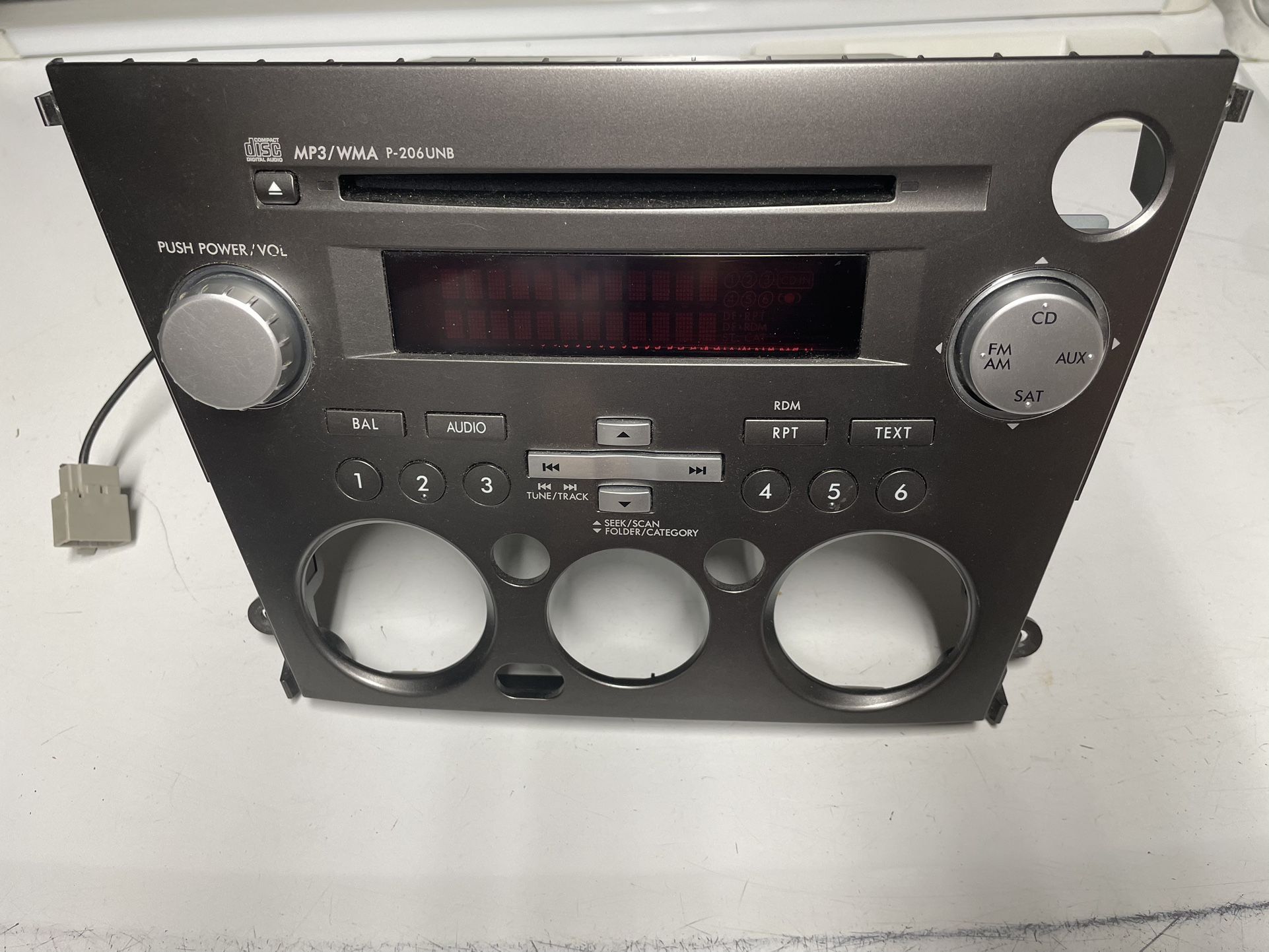 2009 Subaru Legacy Factory Radio