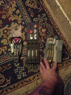 3sets Of Darts Plastic And Metal Tips 10 Each Or 20 For All
