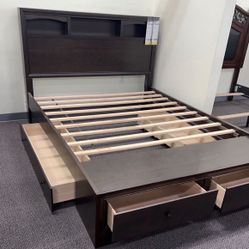 Cama Queen Size Nueva En Caja Incluye Colchones Memory Foam