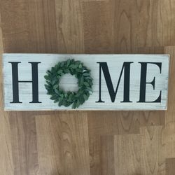 Home Sign Wall Decor