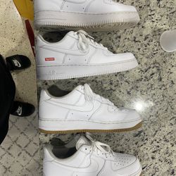 Air Forces “supreme” & Air Forces Brown Sole 