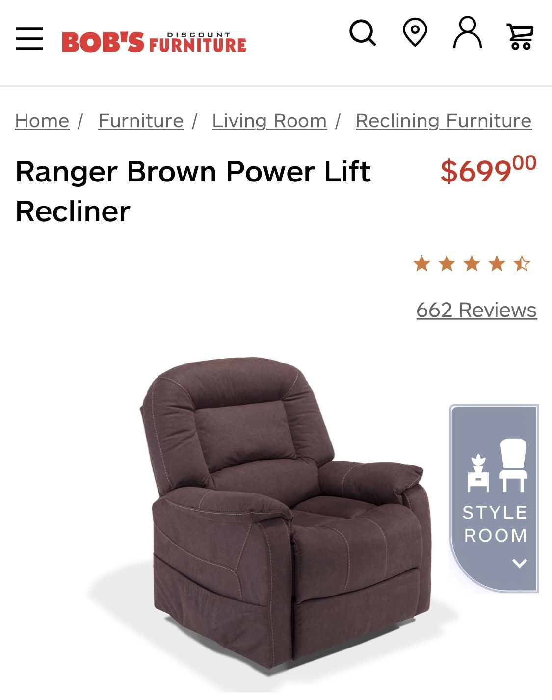 Bacolod City Lift Chairs In My Area Bob's Discount Furniture