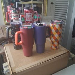 40 Oz. Stainless Steel Hot/Cold Cups