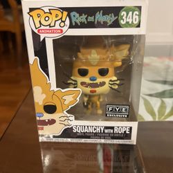 Squanchy With Rope Funko Pop