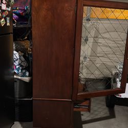 Wine Rack And Glass Holders Cabinet