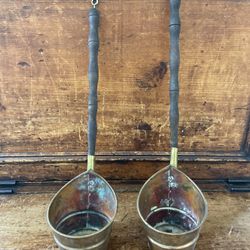 Antique Copper/Brass Hanging Ladles