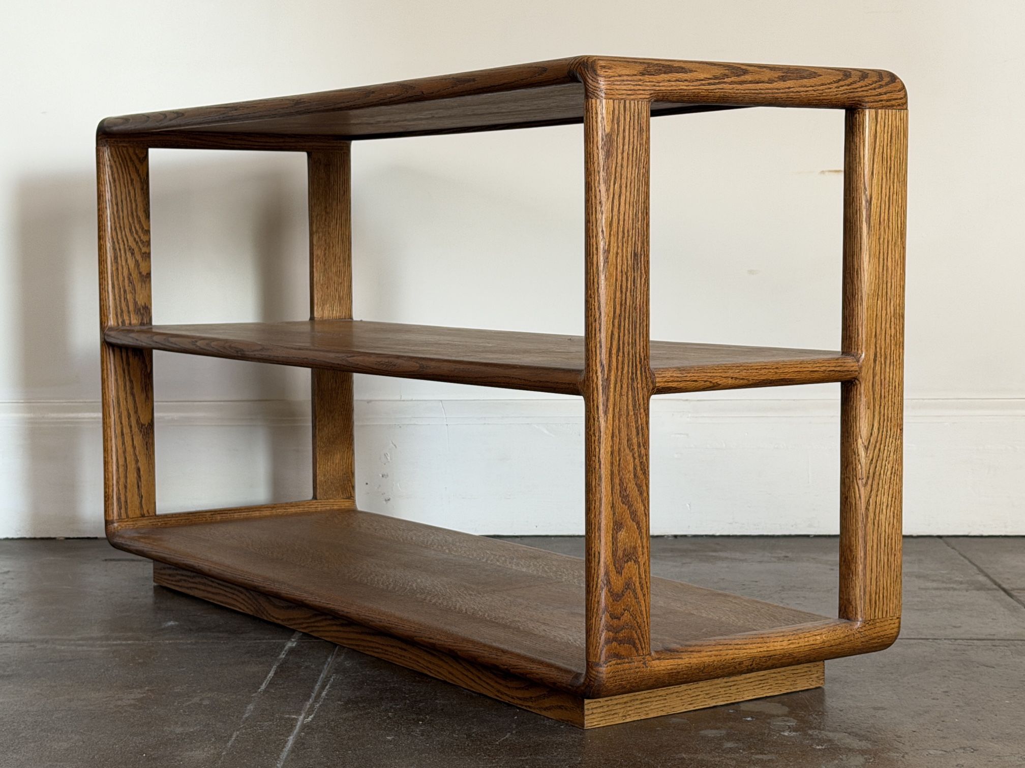 1980s Oak Shelving / Credenza