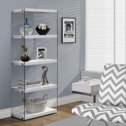 Glass Bookcase / Shelves 