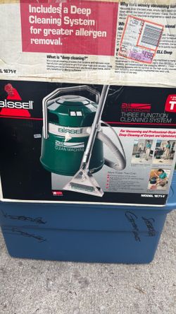 Vintage BISSELL Big Green Clean Machine 1671-Y – Barely Used