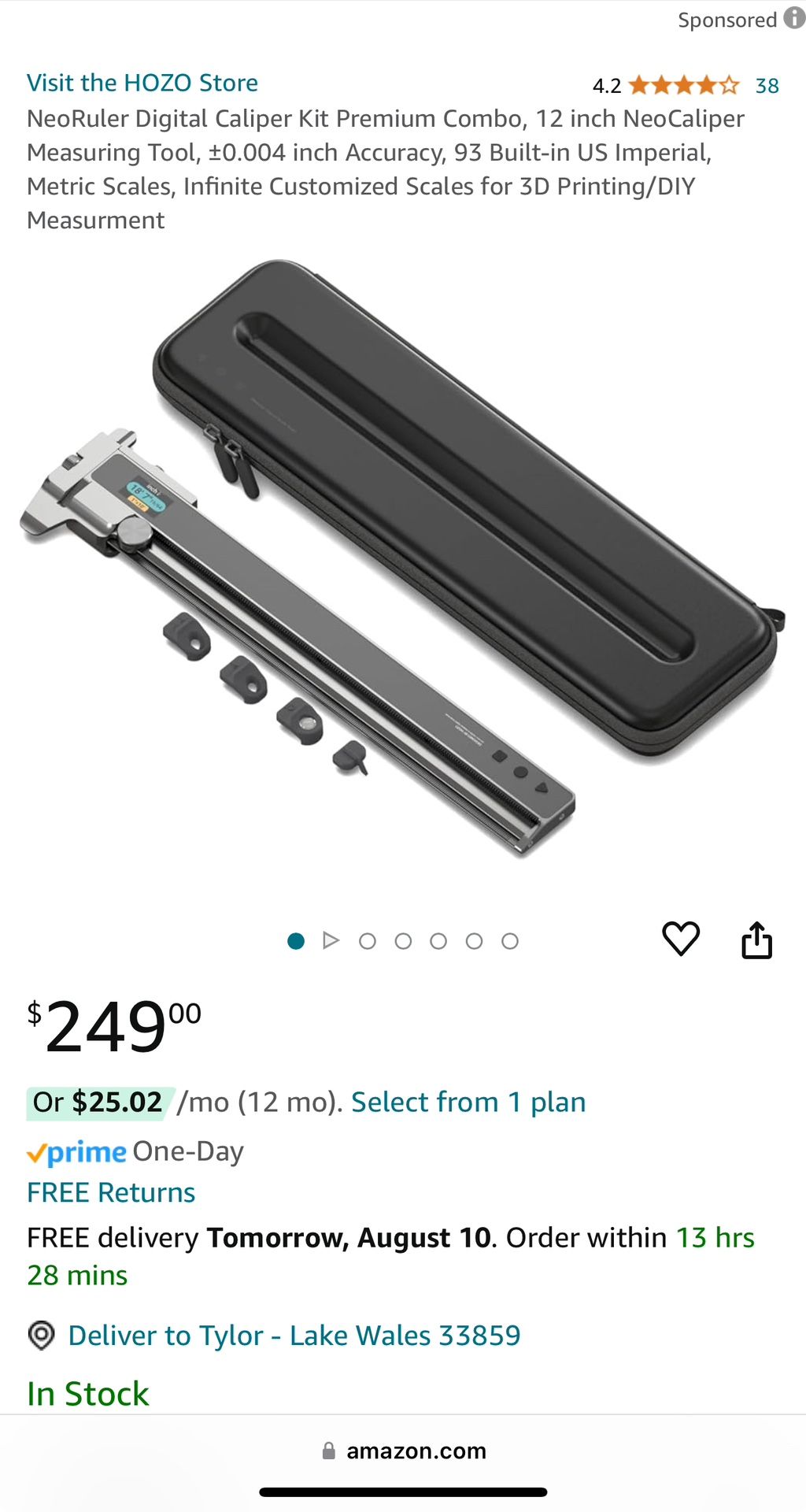 Neo Ruler Digital Caliper Kit