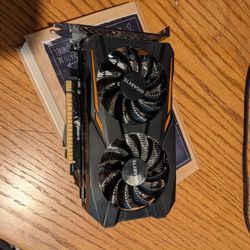 Gigabyte 1050ti 4gb GPU