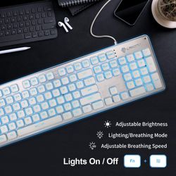Blue Lights Gaming Keyboard