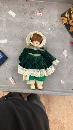 Vintage Porcelain Doll