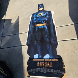Vintage batman cutout