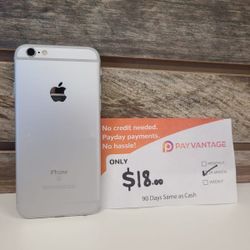 Apple IPhone 6S 16gb Unlocked Like New Condition No Defects. 
$1 Down NO CREDIT CHECK FINANCING