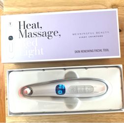 MEANINGFUL BEAUTY RED LIGHT FACE MASSAGER / BRAND NEW