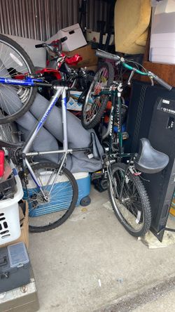 Two Good Mountain Bikes One Is New