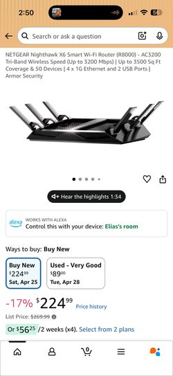 Netgear smart wifi router