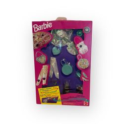 Barbie Purses Hat Shoes Decorate 'N Dazzle Fashion Accessories 1993 Mattel 11729