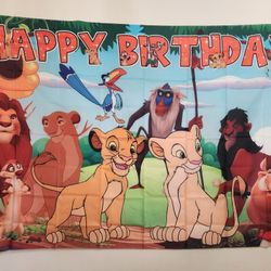 Lion king birthday theme $12