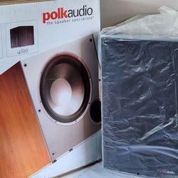 Polk Audio PSW10 10" Powered Subwoofer - Power Port Technology, Up to 100 W 1189