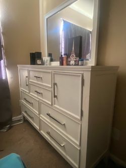 Bed frame n dresser