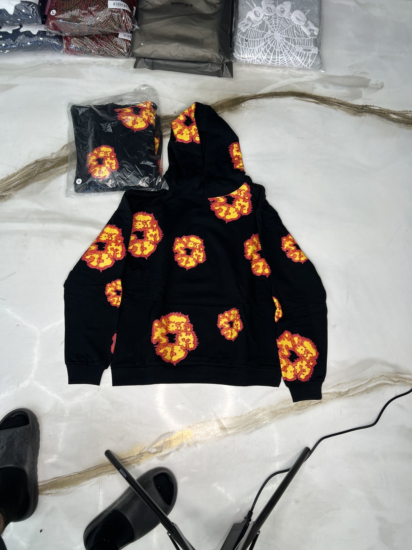 Offset collab denim tears