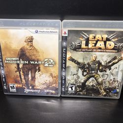 Eat Lead: The Return of Matt Hazard, Call Of Duty MW2, Sony PlayStation 3 (PS3)