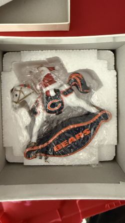 Chicago Bears Santa Riding Horse Christmas Ornament – NFL – New in Box