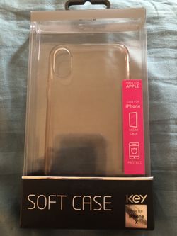 iPhone X silicone soft case