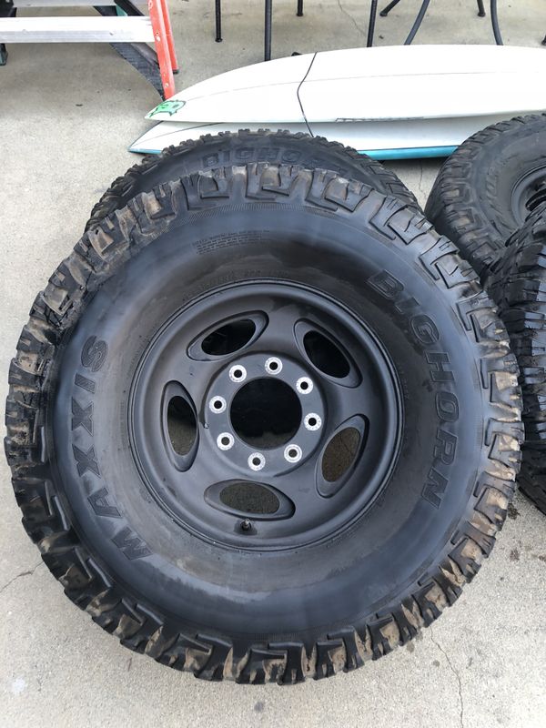 8x170 16” Rims 315 75 16 tires for Sale in Long Beach, CA OfferUp